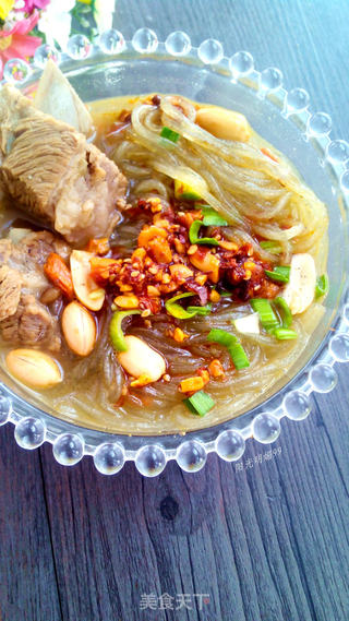 排骨麻辣粉的做法步骤:7