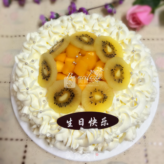 水果奶油蛋糕的做法步骤:14