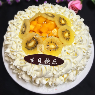 水果奶油蛋糕的做法步骤:12