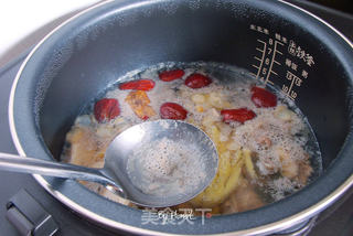 花旗参莲藕鸡汤的做法步骤:4
