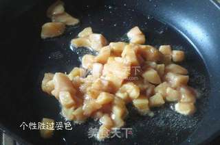 香菇鸡肉焗饭的做法步骤：6