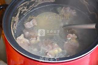 羊蝎子干贝清汤的做法步骤:4