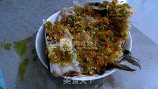 简版剁椒鱼头的做法步骤:13