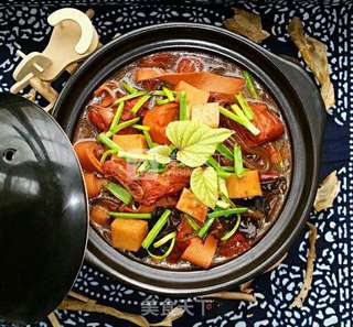 冬天里的温暖---排骨乱炖的做法步骤:9