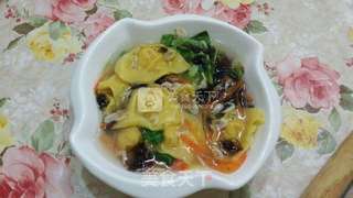 金元宝鲜虾馄饨的做法步骤:20