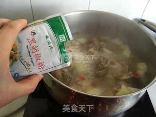 羊肉炖萝卜的做法步骤:9
