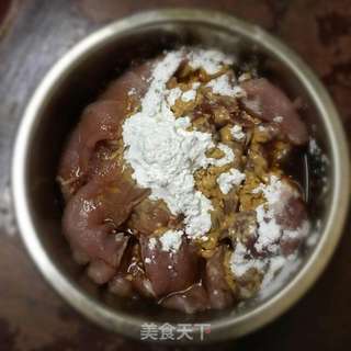 大葱爆肉片的做法步骤:2
