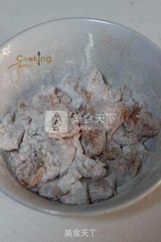 香辣鸡米花的做法步骤:3