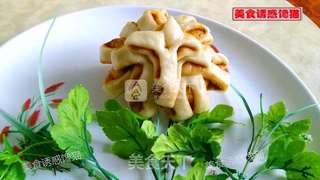 蚝油椒盐菊花卷的做法步骤:15