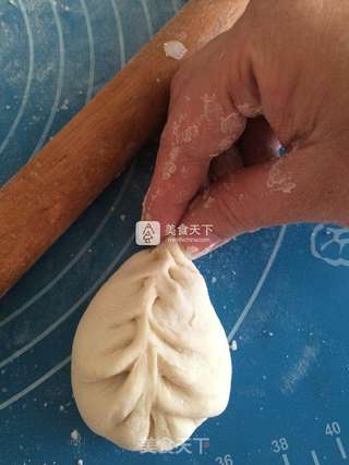 小葱鲜肉包的做法步骤:13
