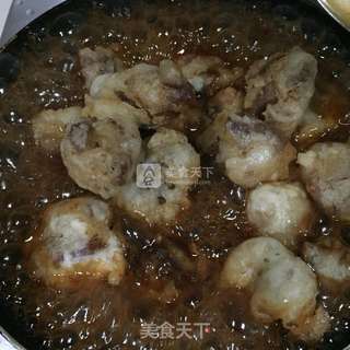 糖醋排骨的做法步骤:12