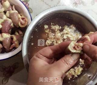 烤鸡心串串的做法步骤:2