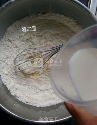 牛奶松饼的做法步骤:4