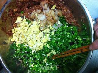 三色水饺的做法步骤:7