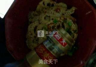 凉拌藕片的做法步骤:4
