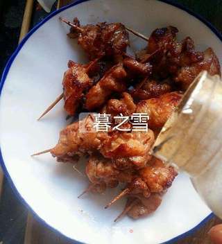 牙签肉的做法步骤:5