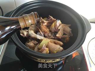 玉米山药母鸡汤的做法步骤:3