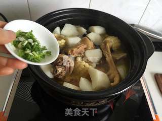 玉米山药母鸡汤的做法步骤:8