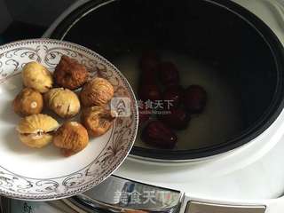 无花果红枣二米粥的做法步骤:5
