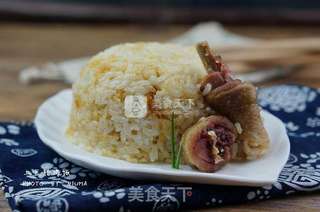 土豆腊鸡饭的做法步骤:7