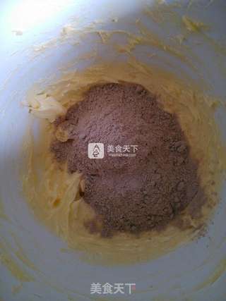 可可蔓越莓曲奇的做法步骤:3