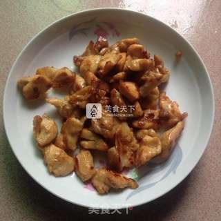 辣子鸡丁的做法步骤:5
