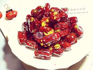 桂花蜜汁红枣的做法步骤:7