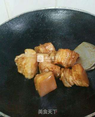 私房红烧肉的做法步骤:7