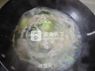 【我的破壁主张】虾仁疙瘩汤的做法步骤:14