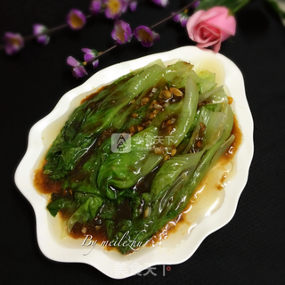 蚝油生菜的做法步骤:8