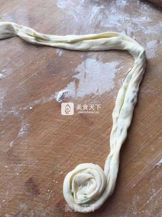 酥脆葱油饼的做法步骤:7