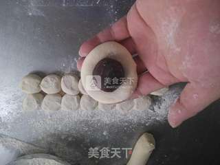 猪手豆沙花卷的做法步骤:18