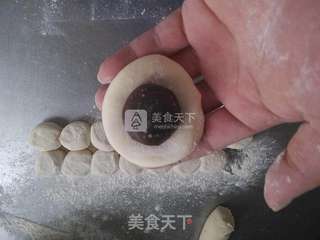 猪手豆沙花卷的做法步骤:19