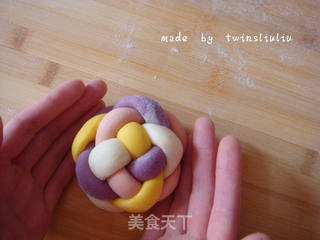 花样面食绣球馒头的做法步骤:13