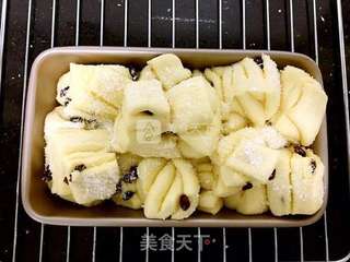 蔓越莓椰蓉手撕面包的做法步骤:17