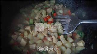 咖哩鸡肉饭的做法步骤：6
