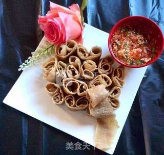 莜面推窝窝的做法步骤:9