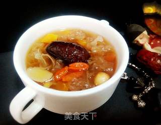 美容养颜靓汤——木瓜银耳糖水的做法步骤:11