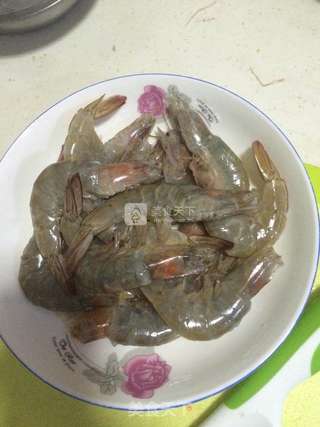 泰味咖喱虾的做法步骤:8