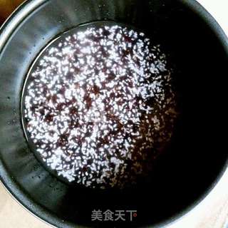 浓香黑米团子的做法步骤:3