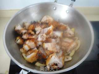 红烧竹笋走油肉的做法步骤:8