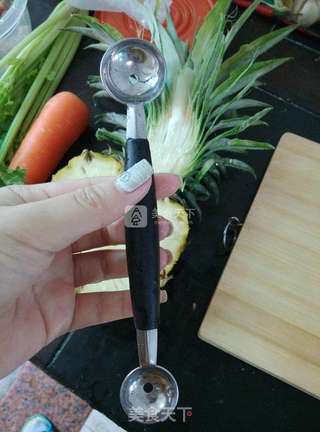 菠萝饭的做法步骤:4