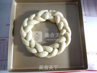 花环面包的做法步骤:11
