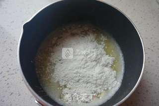 火龙果奶油泡芙的做法步骤:3