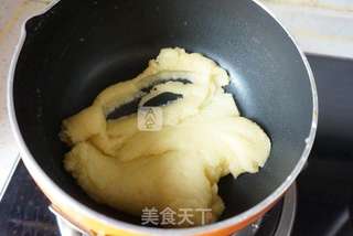 火龙果奶油泡芙的做法步骤:5