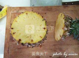 菠萝八宝饭的做法步骤:7