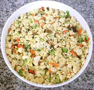 吉祥多福(鸡刨豆腐)的做法步骤:18