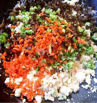 吉祥多福(鸡刨豆腐)的做法步骤:16