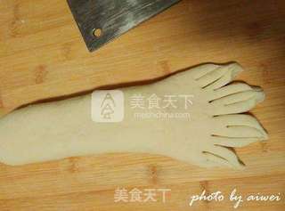 小老虎花馍的做法步骤:6