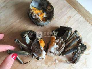 吮指香辣蟹的做法步骤:2